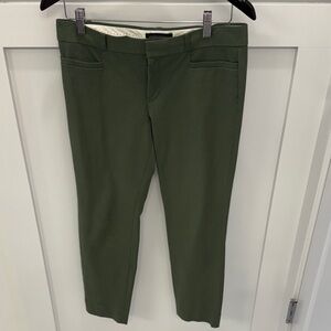 Banana Republic Olive Sloan Ankle Pants